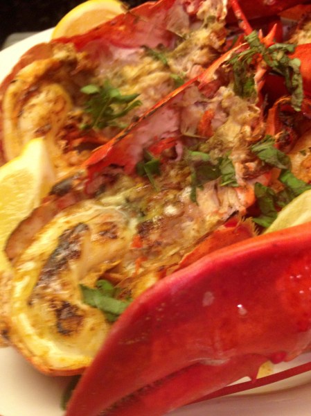 #grilledlobsters
