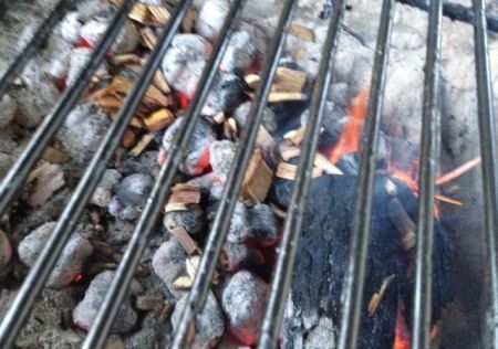 #charcoalsmoking #woodchips